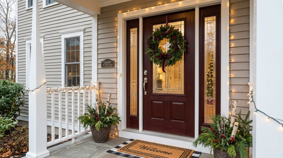 How New Entry Doors Can Help Prepare Your Home for the Holidays