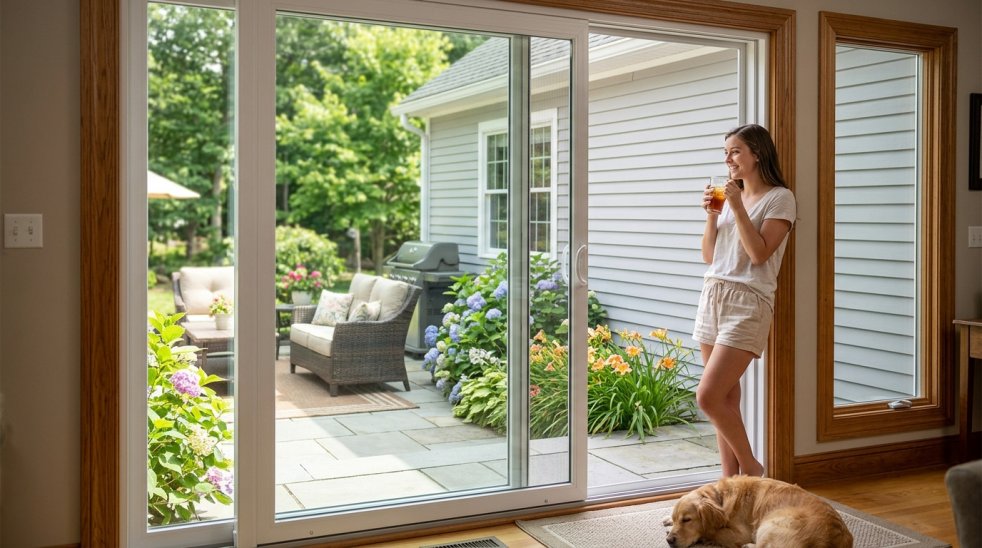 Keep the Cool In and the Bugs Out with Tight-Fitting Patio Doors